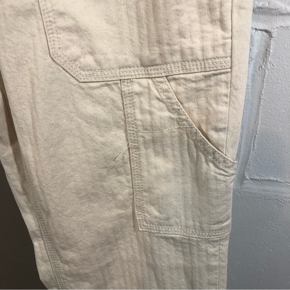 Anthropologie Painter Pants Size 27 Cream - Picture 3 of 7